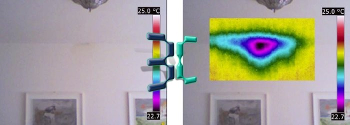 Individuazione punto esatto perdita idrica da w.c. soprastante  