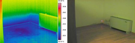 Esempio di termografia