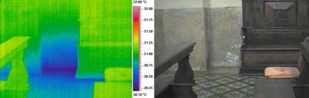 Esempio di termografia