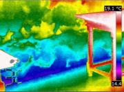 Esempio di termografia in infrarosso