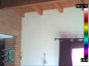 Esempio di termografia in infrarosso