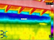 Esempio di termografia in infrarosso