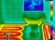 Esempio di termografia in infrarosso
