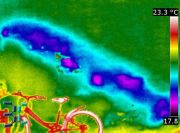 Esempio di termografia in infrarosso
